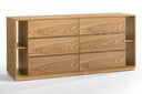 Jagger Modern Natural Oak Bedroom Set
