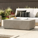 Fresno - Modern Grey Concrete Coffee Table