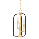 Aged Brass Angler Lantern 10" by Hudson Valley