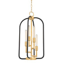 Aged Brass Angler Lantern 15" by Hudson Valley
