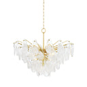 Aged Brass Darcia Chandelier 35.75" by Hudson Valley
