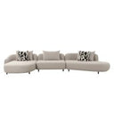 Kalvin - Modern Black Concrete Nesting Coffee Table Set