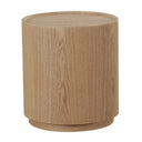 Quillen - Modern Natural Ash Round End Table