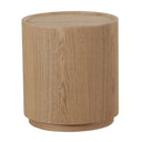 Quillen - Modern Natural Ash Round End Table