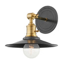 Aged Brass and Old Bronze Garden City Wall Sconce 9.5" by Hudson Valley
