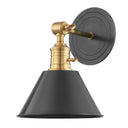 Aged Brass and Old Bronze Garden City Wall Sconce 8" x 11" (8321-AOB) by Hudson Valley
