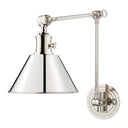 Polished Nickel Garden City Wall Sconce 8" x 23" by Hudson Valley