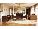 Bentley - Modern Brown Velvet Bench
