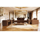 Bentley - Modern Brown Velvet Bench
