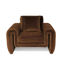 Bentley - Modern Brown Velvet Chair
