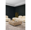 Quarry - Modern Beige Round Coffee Table