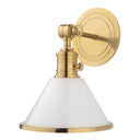 Aged Brass Garden City Wall Sconce 8" x 11" (8331-AGB) by Hudson Valley