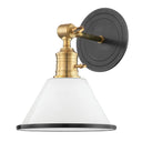 Aged Brass and Old Bronze Garden City Wall Sconce 8" x 11" (8331-AOB) by Hudson Valley