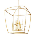 Gold Leaf Bryant Lantern 34" by Hudson Valley
