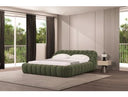 Yolonda - Modern Green Fabric Bed