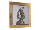 Victoria - Modern Gold 71" x 71" Painting