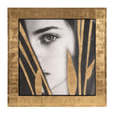 Kubia - Modern Gold 71" x 71" Painting