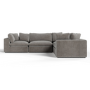 Vicki - Modern Grey Fabric Modular Sectional Sofa