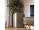 Modrset Helotes - Modern Grey Concrete Planter