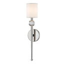 Polished Nickel Rockland Wall Sconce 4.75" by Hudson Valley