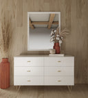 Bryan - Modern White Dresser