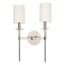 Polished Nickel Amherst Wall Sconce 13" by Hudson Valley