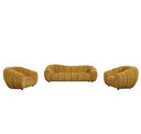 Suki - Modern Camel Fabric Sofa