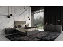 Lucia - Italian Modern Matte Grey + Elm Grey 4-Piece Bedroom Set