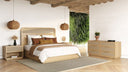 Gavin - Modern Natural Ash + Rattan 4-Piece Bedroom Set