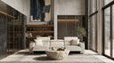 Dalton - Modern Italian Oyster Leather Sectional + 2 Recliners