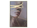 Naine - Modern 47" x 71" Painting