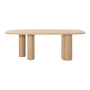 Summit - Modern 87" Natural Ash Dining Table