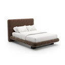 Overlap Uph Qn Bed Fb Dark Taupe