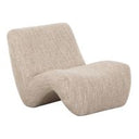 Elsa - Modern Oyster Concrete Round End Table