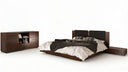 Fantasia - Dark Walnut Dark Grey 4-Piece Bedroom Set