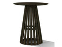 Weiss - Mid-Century Modern Wenge Round Bar Table