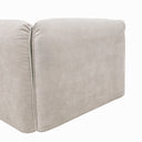 Gene - Modern Light Grey Fabric Modular Sectional Sofa-5-Piece Sectional