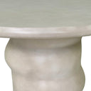 Nouveau Sosso - Modern Beige Round Concrete Dining Table