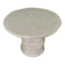 Nouveau Sosso - Modern Beige Round Concrete Dining Table