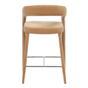 Nouveau Mundra - Modern Tan Fabric Counter Chair