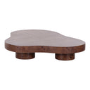 Nouveau Larch - Modern Dark Burl Nesting Table Set