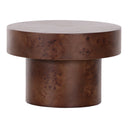 Nouveau Larch - Modern Dark Burl Nesting Table Set