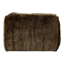 Siegal - Modern Brown Fabric Lounge Chair, view 3