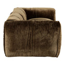 Siegal - Modern Brown Fabric Loveseat Sofa, view 3