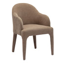 Nouveau Reedy - Modern Tan Fabric Dining Chair