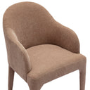 Nouveau Reedy - Modern Tan Fabric Dining Chair