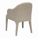 Nouveau Reedy - Modern Beige Fabric Dining Chair