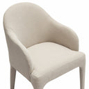 Nouveau Reedy - Modern Beige Fabric Dining Chair
