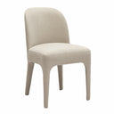Nouveau Bannon - Modern Beige Fabric Dining Chair (Set of 2)