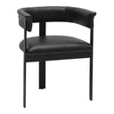Nouveau Boswell - Modern Black Faux Leather Dining Chair